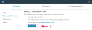 LinkedIn Connections Download Screenshot 5