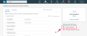 LinkedIn Connections Download Screenshot 3